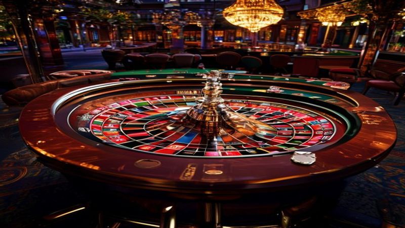 Minh họa bàn Roulette châu Âu trực tuyến
